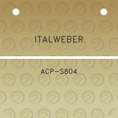 italweber-acp-s804