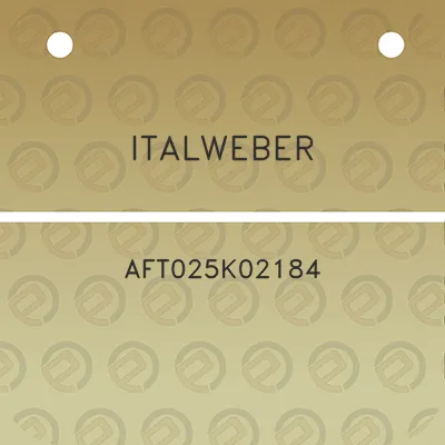 italweber-aft025k02184