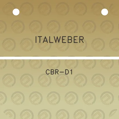 italweber-cbr-d1