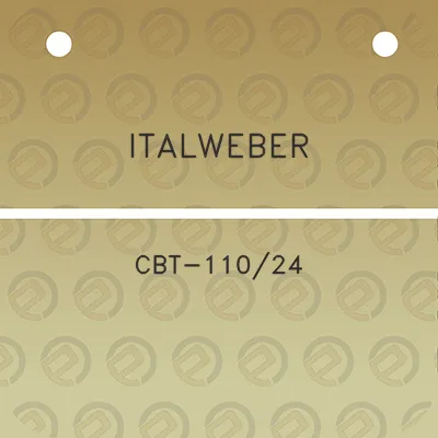 italweber-cbt-11024