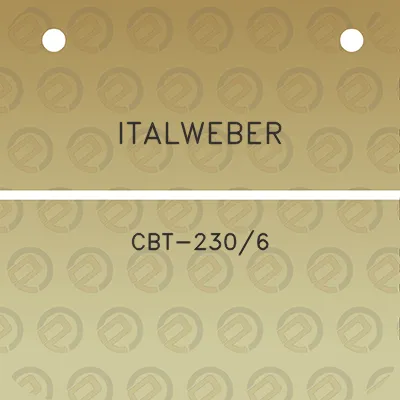 italweber-cbt-2306