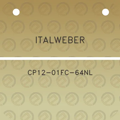 italweber-cp12-01fc-64nl