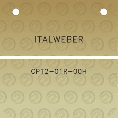 italweber-cp12-01r-00h