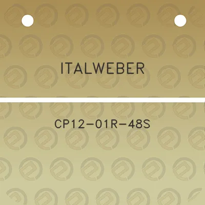 italweber-cp12-01r-48s