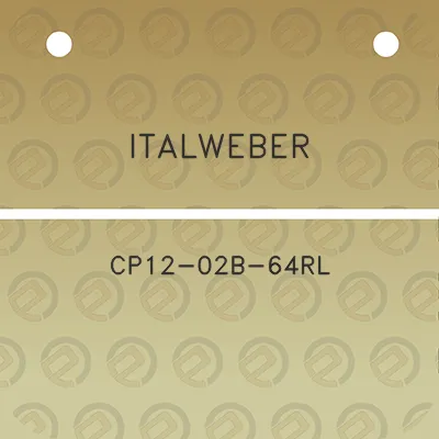 italweber-cp12-02b-64rl