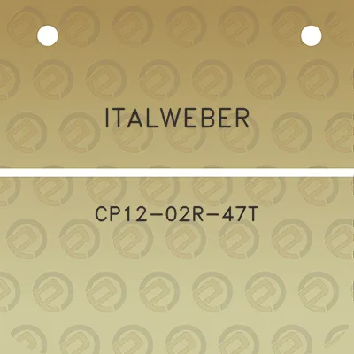 italweber-cp12-02r-47t