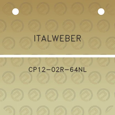 italweber-cp12-02r-64nl