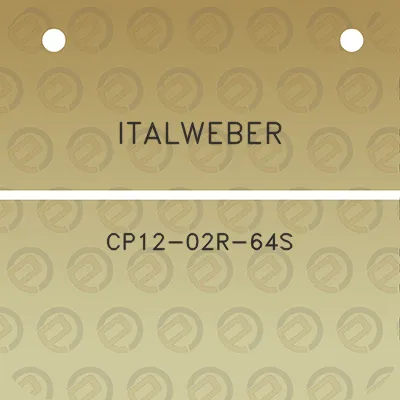 italweber-cp12-02r-64s