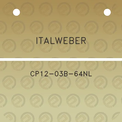 italweber-cp12-03b-64nl