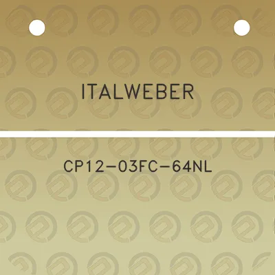 italweber-cp12-03fc-64nl