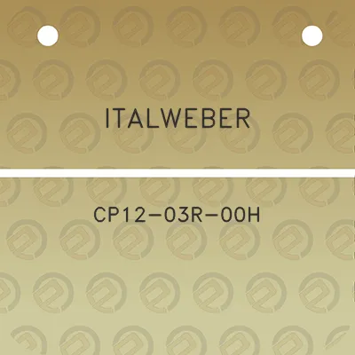 italweber-cp12-03r-00h