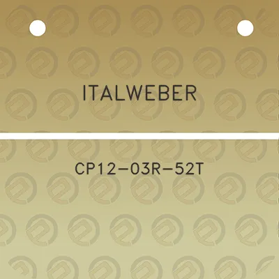 italweber-cp12-03r-52t