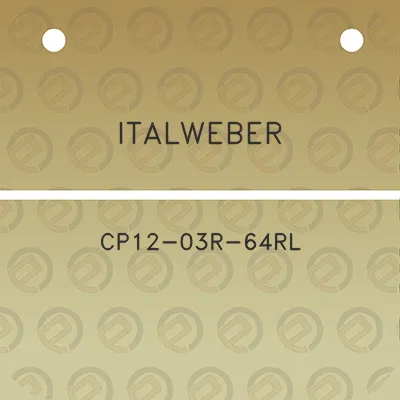 italweber-cp12-03r-64rl