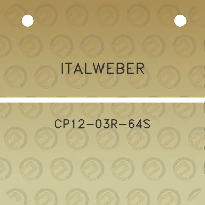 italweber-cp12-03r-64s