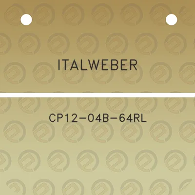 italweber-cp12-04b-64rl