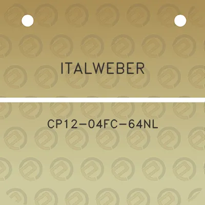 italweber-cp12-04fc-64nl