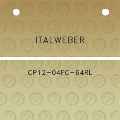 italweber-cp12-04fc-64rl