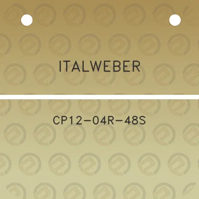 italweber-cp12-04r-48s