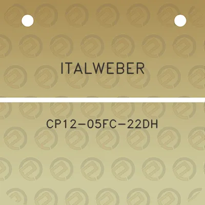 italweber-cp12-05fc-22dh