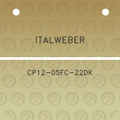 italweber-cp12-05fc-22dk