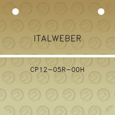 italweber-cp12-05r-00h