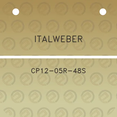 italweber-cp12-05r-48s