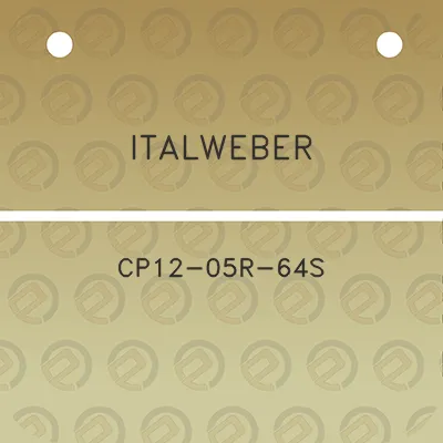 italweber-cp12-05r-64s