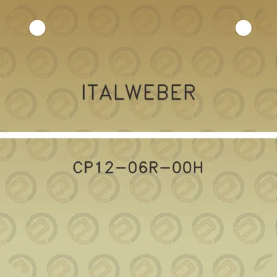 italweber-cp12-06r-00h