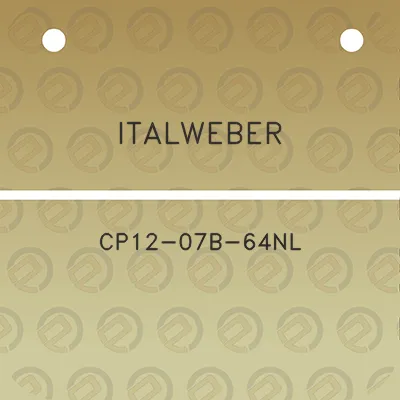 italweber-cp12-07b-64nl