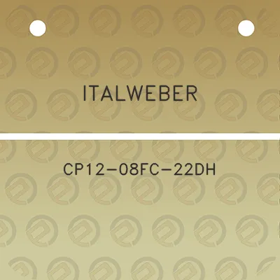 italweber-cp12-08fc-22dh