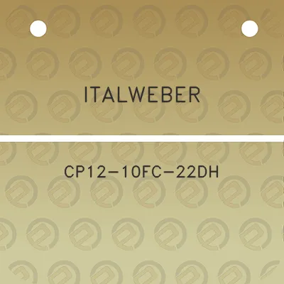 italweber-cp12-10fc-22dh