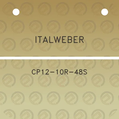 italweber-cp12-10r-48s