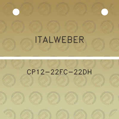 italweber-cp12-22fc-22dh