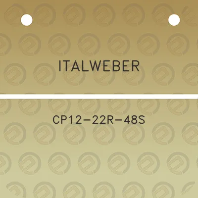 italweber-cp12-22r-48s