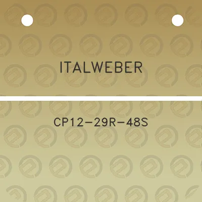 italweber-cp12-29r-48s