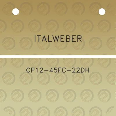 italweber-cp12-45fc-22dh