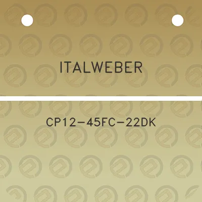 italweber-cp12-45fc-22dk