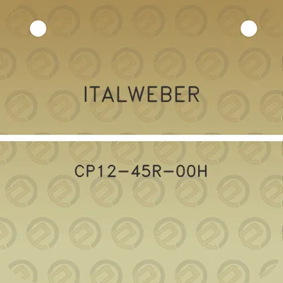 italweber-cp12-45r-00h