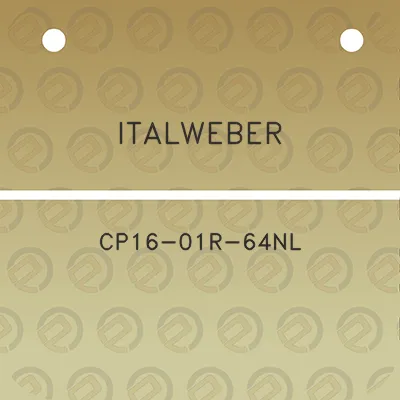 italweber-cp16-01r-64nl