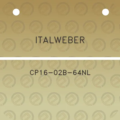 italweber-cp16-02b-64nl