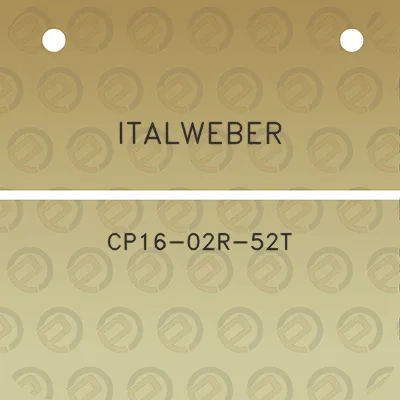 italweber-cp16-02r-52t