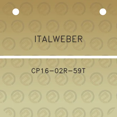 italweber-cp16-02r-59t