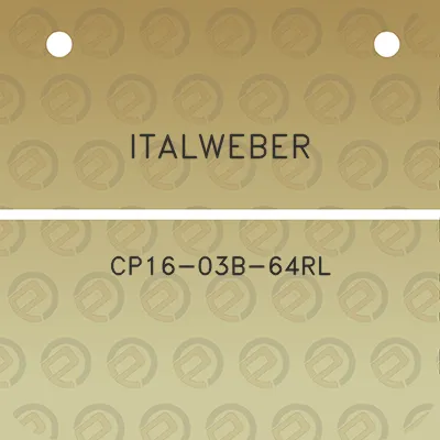 italweber-cp16-03b-64rl