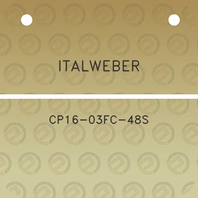 italweber-cp16-03fc-48s