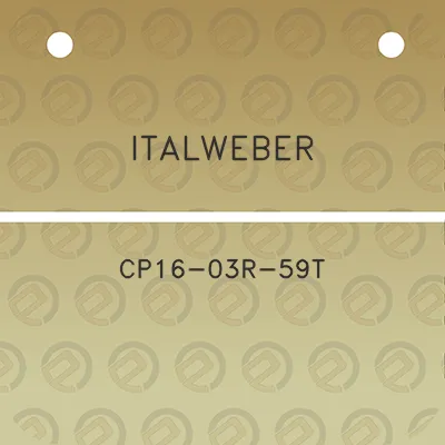 italweber-cp16-03r-59t