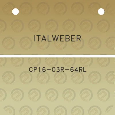 italweber-cp16-03r-64rl