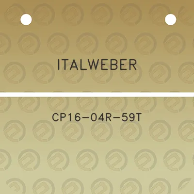 italweber-cp16-04r-59t