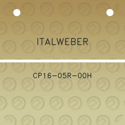 italweber-cp16-05r-00h