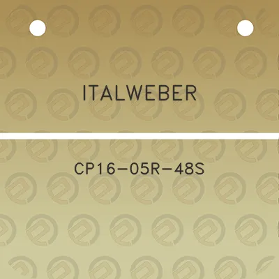 italweber-cp16-05r-48s