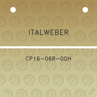 italweber-cp16-06r-00h